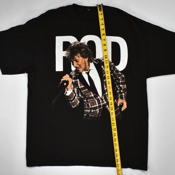 Y2K Rod Stewart Double Sided Tour T-Shirt - XL - Picture 6 of 8